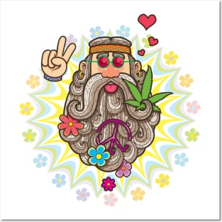 Hippie Posters and Art